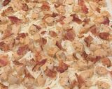 A picture of step 2 of Keto Chicken Bacon Ranch Pizza.