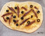 洋蔥鯷魚Pizza的食譜步驟5照片
