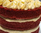 Foto langkah ke 6 dari resep Red Velvet Steamed Cake.