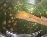 A picture of step 10 of Lemon Coriander corn soup & garlic chana.