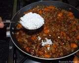 A picture of step 5 of Scottish minced and tatties.
