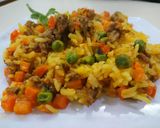 Foto del paso 2 de la receta: Arroz con Azafrán y vegetales