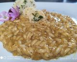Foto del passaggio 5 della ricetta Risotto alla crema di peperoni,e cialde di parmigiano