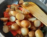 A picture of step 3 of Baby Potatoes Hash.
