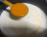 A picture of step 1 of Mango kalakand.