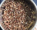 Hình bước làm 2 của món Cơm cháy chà bông eatclean