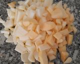 Foto del paso 1 de la receta Hojaldre relleno de manzana 🍎 cocida