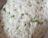 A picture of step 4 of Ricechapati#flourchallenge.