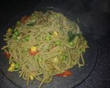 Foto del paso 1 de la receta: Tallarines de espinaca con verduras !!!