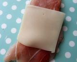 Sonkás-sajtos csirkemell tekercs recept fázis 2 fotója