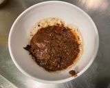 Une image de l'étape 2 de Gâteau au yaourt, miel et chocolat.
