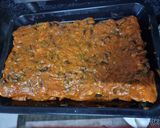 A picture of step 7 of Enchiladas (and Mexican Hot Sauce).