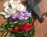 Foto langkah ke 3 dari resep Tumis Kikil & Tahu.