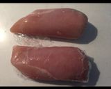 A picture of step 2 of Chicken breast Ham.