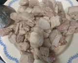 Foto del paso 3 de la receta: Estofado de cerdo con patata, boniato y setas