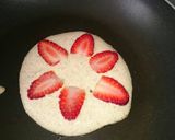 Foto do passo 2 de Panquecas de farinha integral e morangos