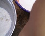 A picture of step 1 of Kunun gyada.