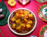 নিরামিষ পনির মসালা (niramnish paneer masala recipe in bengali) রেসিপি ধাপ - 4 ছবি