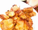 A picture of step 7 of Dahi ky Pakoray.