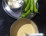 A picture of step 5 of Bharwa Mirch Pakora.