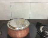 A picture of step 7 of Chana-Spinach Handi Dum Biryani.