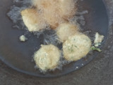 Homemade bhajia