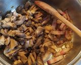Szalonnás gombás pulykahúsos penne recept fázis 1 fotója