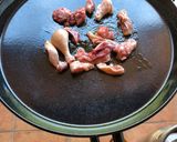 A picture of step 2 of Valencian Paella 🥘.