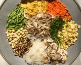 Hình bước làm 1 của món Soup rau củ chay