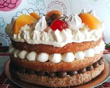 Foto del paso 9 de la receta: Torta desnuda "Ideal principiantes"