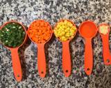 Sweet corn vegetable soup recipe step 2 photo