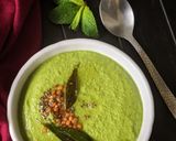 A picture of step 5 of Mint Chutney or Pudina Chutney.
