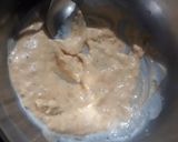 A picture of step 3 of Thousand island dressing pasta salad.
