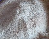 A picture of step 5 of Eggless banana cake.