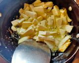 A picture of step 1 of Malai paneer.