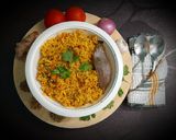 A picture of step 9 of Tomato rice.