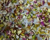 A picture of step 6 of Coconut mawa fudge - Coconut mawa cake.