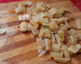 Foto del paso 1 de la receta: Macarrones integrales con cardo