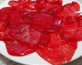 Foto del paso 2 de la receta: Carpaccio de vitello (ternera)