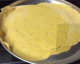 A picture of step 6 of Gujarati Dal dhokli.