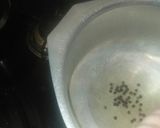 A picture of step 2 of Zeera rice.