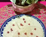 A picture of step 6 of Nolen Gurer Chitai Dudh Pithe.