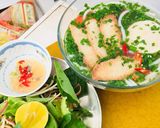 Hình bước làm 3 của món Bánh canh chả cá (chay)