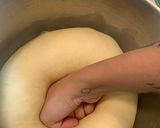 Hình bước làm 9 của món Brioche 6 Múi Ít Bơ Bất Bại