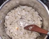 A picture of step 3 of Celeriac & Kale Coconut Curry.