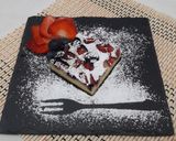 Pas rețetă Prăjitura de ricotta cu căpșuni și afine 11 fotografie