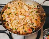 A picture of step 3 of Cauliflower fried rice (Gobhi fried rice).
