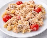 Foto del paso 4 de la receta: Pasta de salmón con tomates cherry