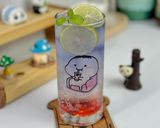 Foto langkah ke 3 dari resep Peach Lime Soda 🍹.