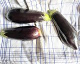 Une image de l'étape 3 de Papoutsakia 🇬🇷 aubergines farcies à la viande hachée et béchamel.